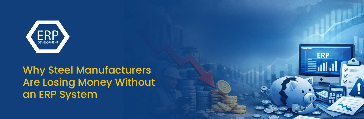 Why Steel Manufacturers Are Losing Money Without an ERP System